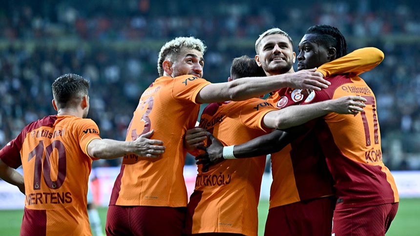 Süper Lig'de şampiyon Galatasaray