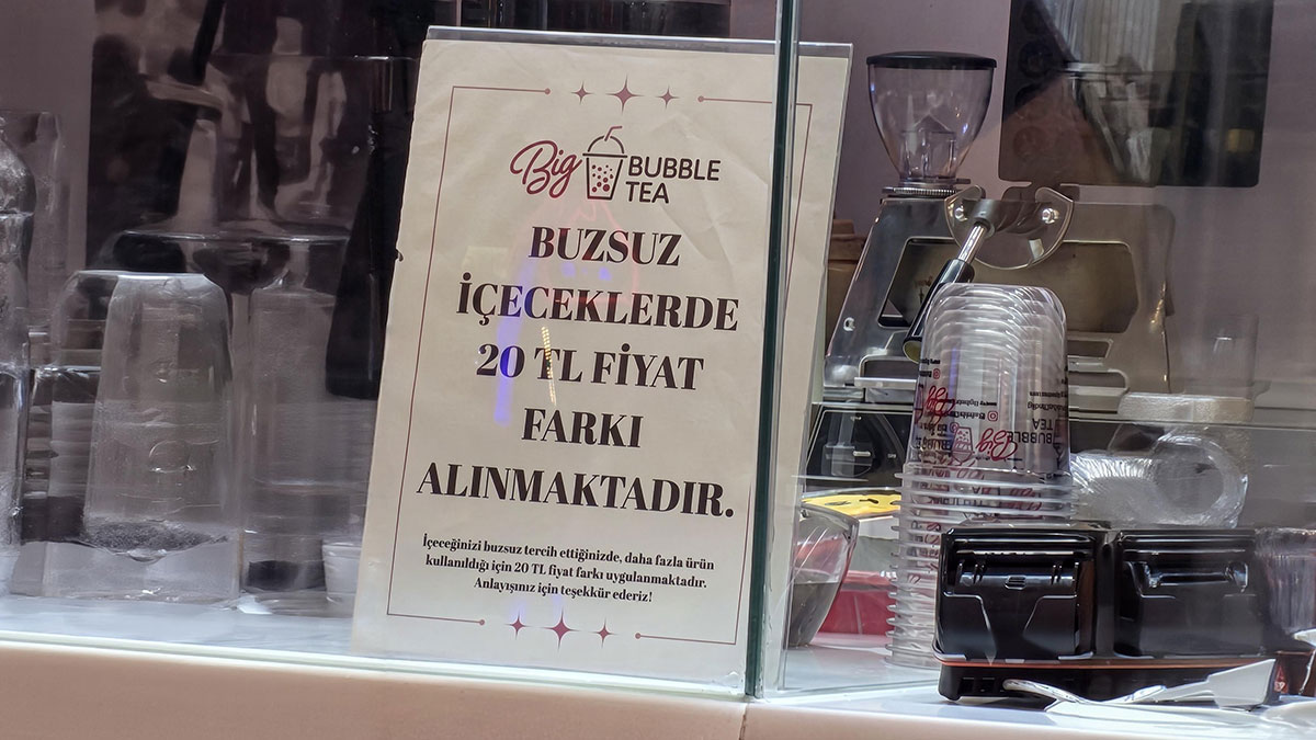 Buz istemeyen müşteriye şok ücret! Yeni uygulama tartışma yarattı