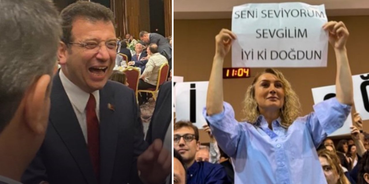Ekrem İmamoğlu'nun doğum günü duruşma salonunda kutlandı: Dilek İmamoğlu'ndan destek