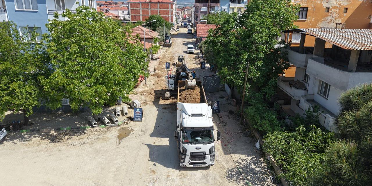 Manisa Köprübaşı’nda altyapı yenileme çalışmaları başladı