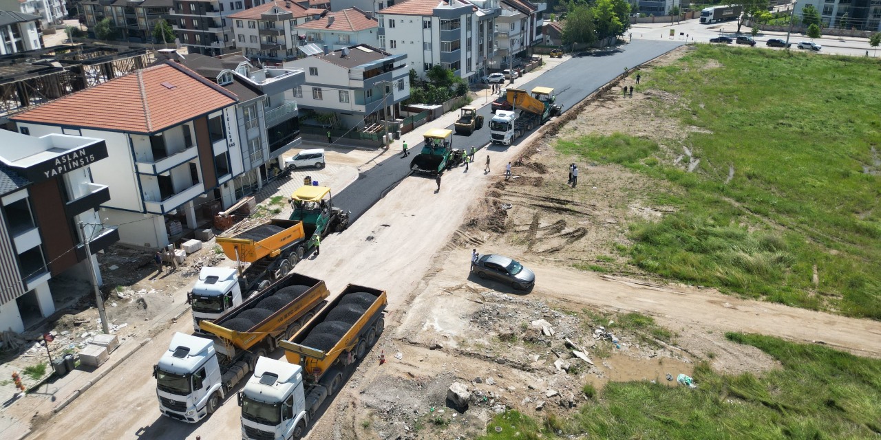 Bursa Bülbül Caddesi’nde asfalt yenileme çalışmaları tamamlandı