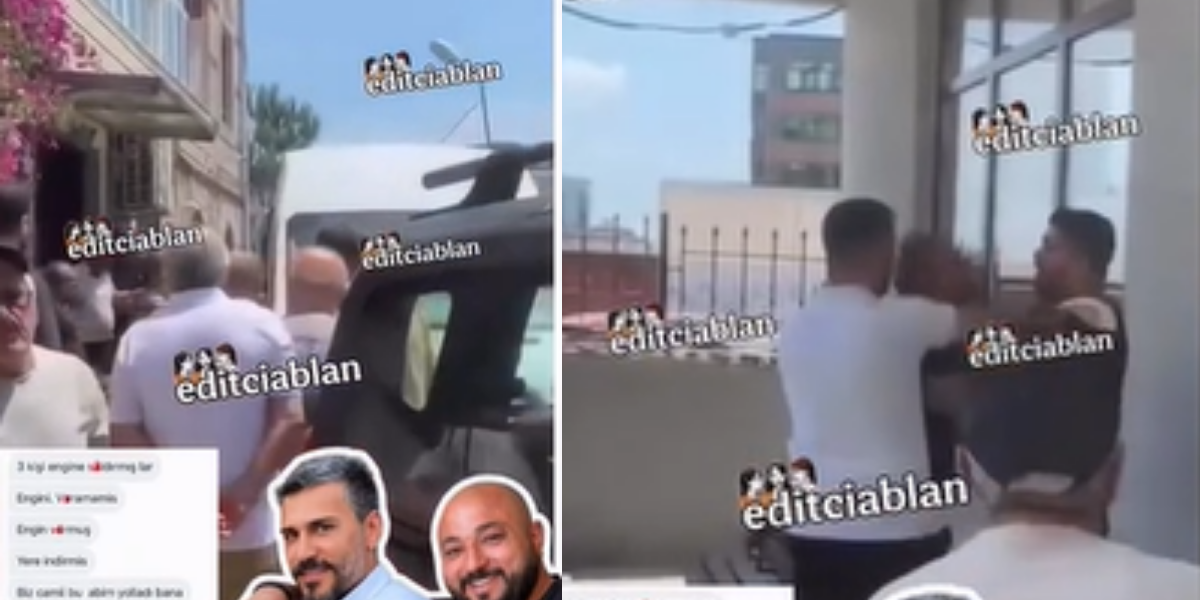 Engin Polat'a Can Polat'ın cenazesinde saldırı: Görüntüler ortaya çıktı