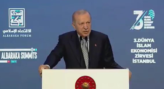 Erdoğan'dan faiz eleştirisi: Faizin olduğu yerde bereket olmaz
