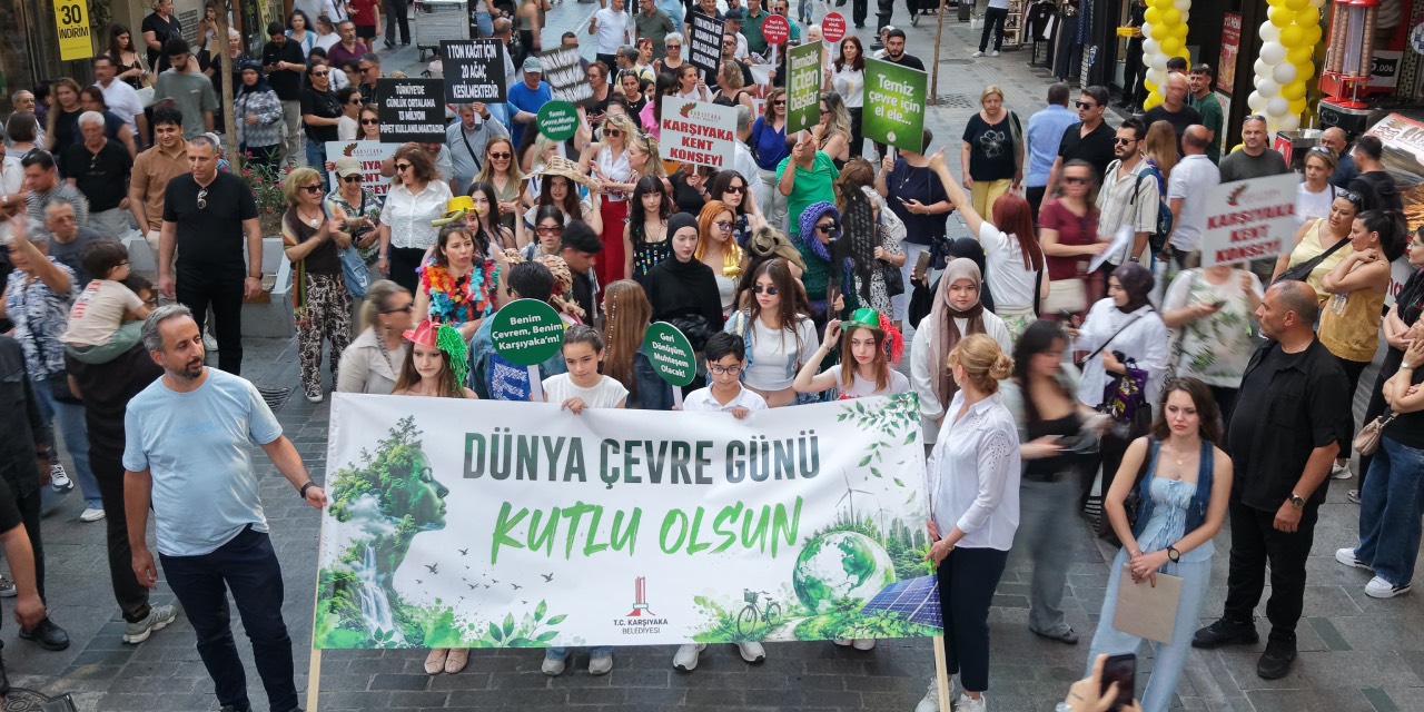 Karşıyaka’da Dünya Çevre Günü etkinliklerle kutlandı