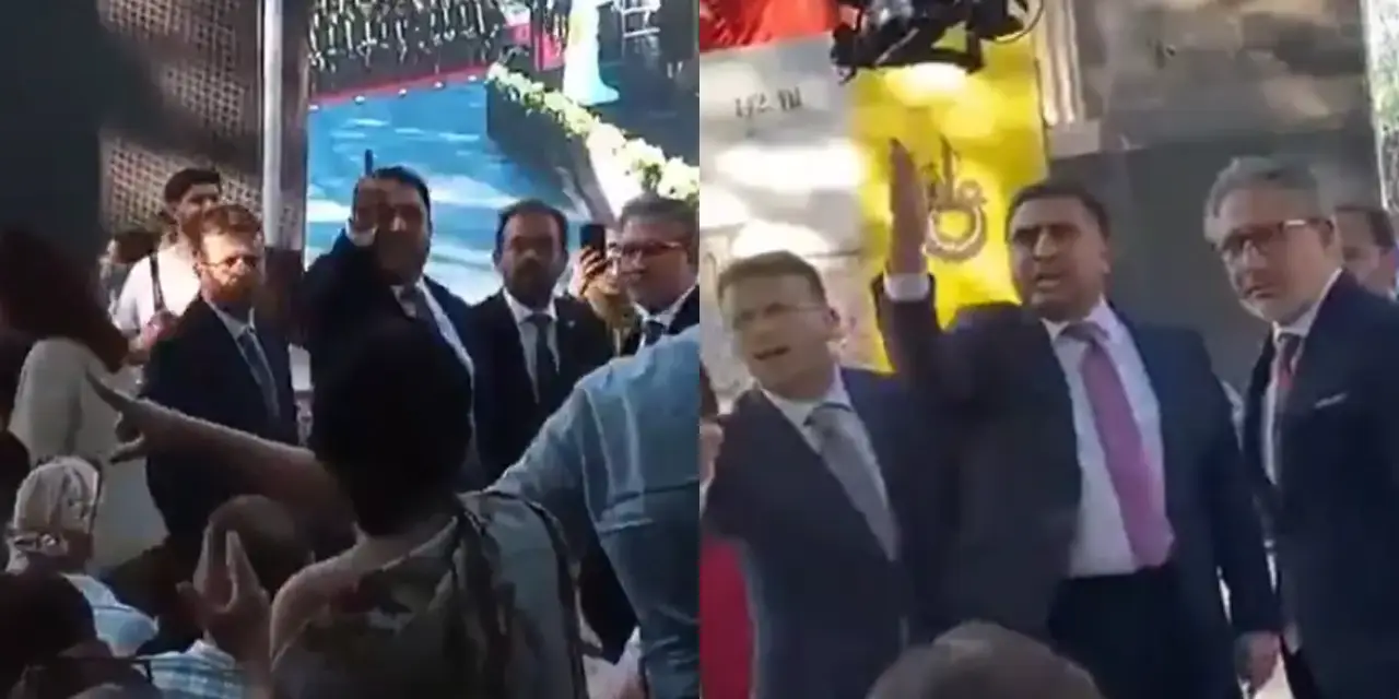 İstanbul Erkek Lisesi mezuniyetinde protesto: Tören yarıda kaldı, müdür ve veliler tartıştı
