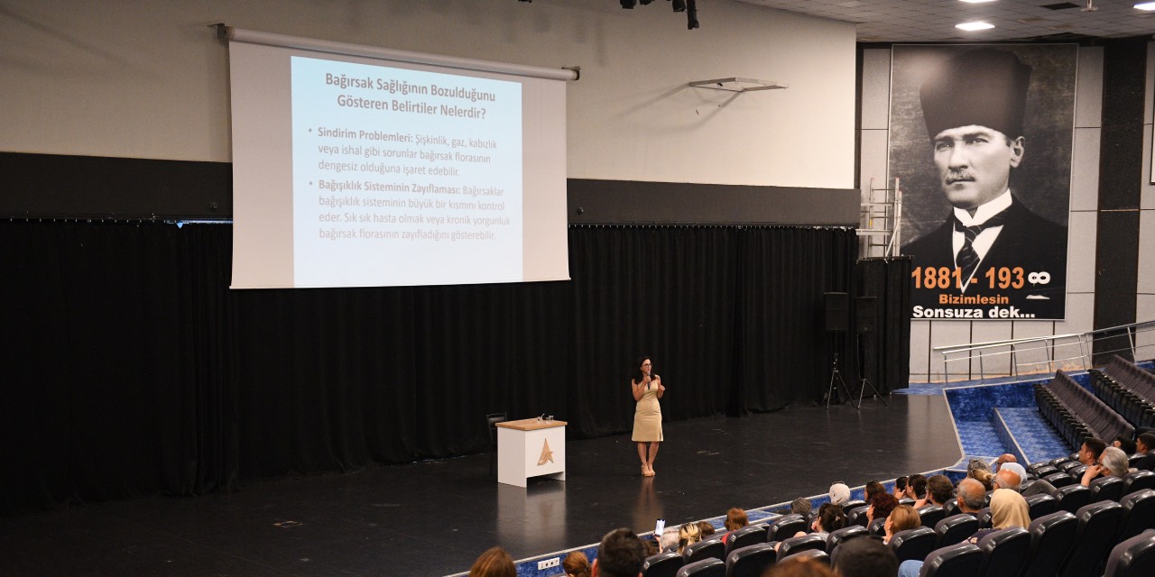 Muratpaşa’da bağırsak sağlığı ve yaşam kalitesi semineri