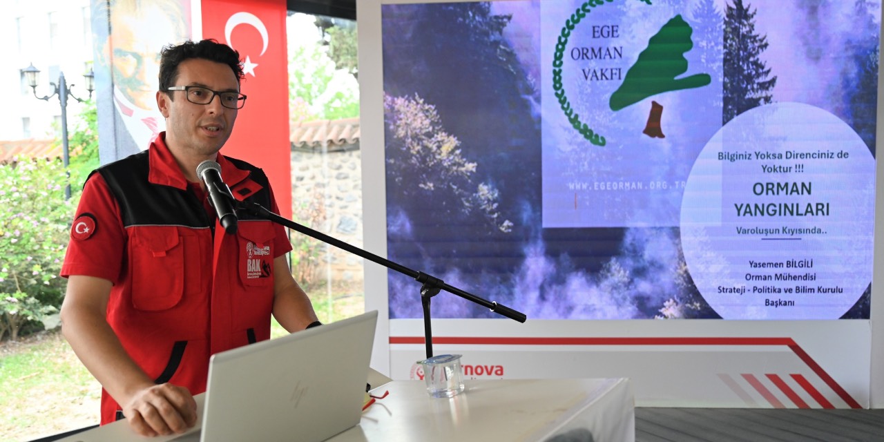 Bornova’da orman yangınlarının nedenleri ve çözüm yolları ele alındı
