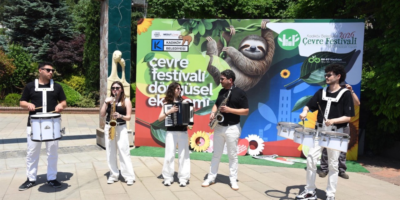 Kadıköy Çevre Festivali Özgürlük Parkı’nda düzenlendi
