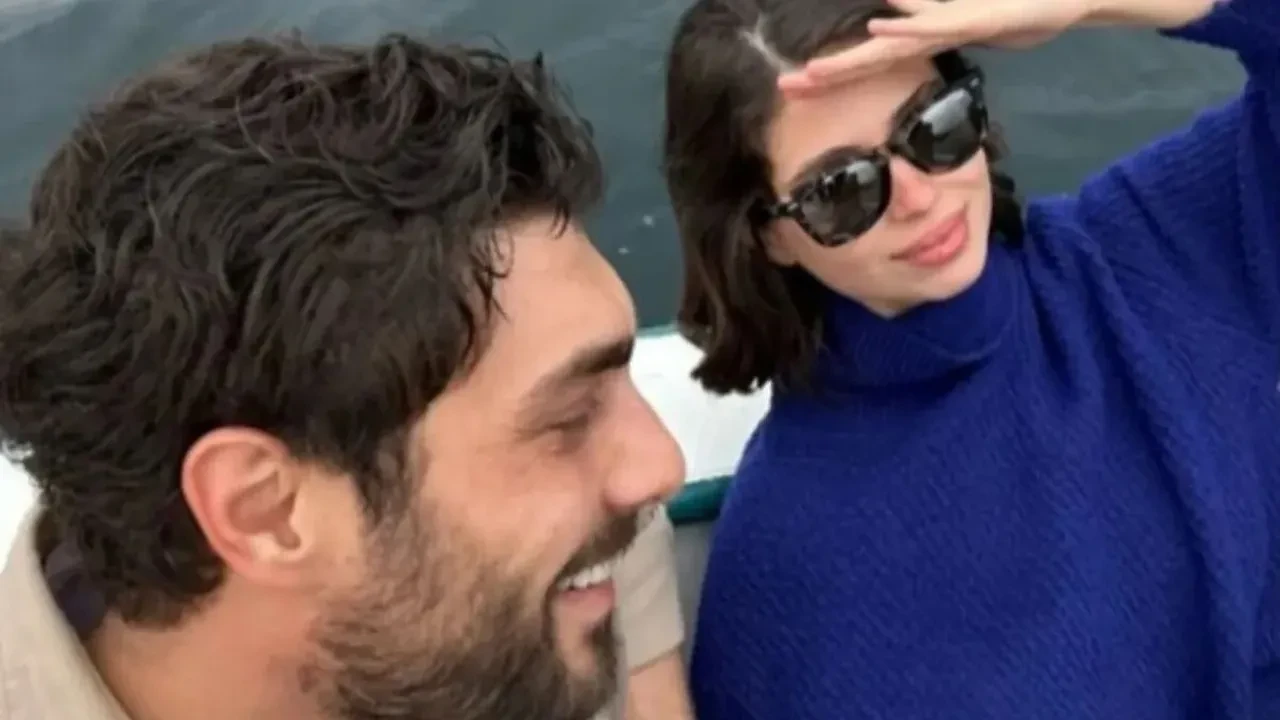 Taşacak Bu Deniz oyuncuları Zeynep Atılgan ile Ali Öner Bodrum'da fena yakalandı