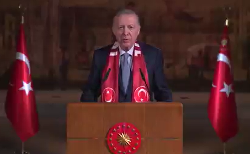 A Milli Takım'a Erdoğan'dan Dünya Kupası mesajı