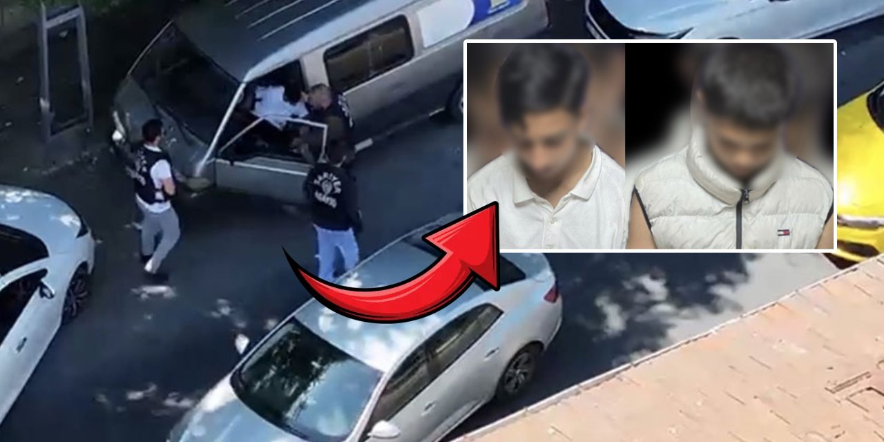 İstanbul’da çocuk yaştaki hırsızlardan pes dedirten yöntem: Makasla minibüs çaldılar