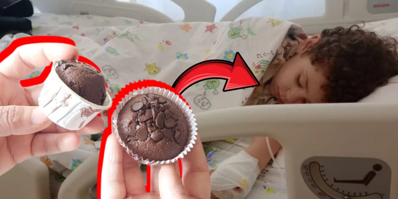 Çocuklara kek alırken dikkat: Marketten aldığı çikolatalı kekin içindeki şey az kalsın canından ediyordu