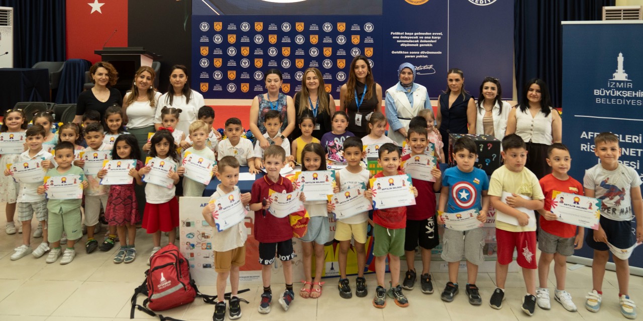 İzmir’de çocuklara afet bilinci eğitimi