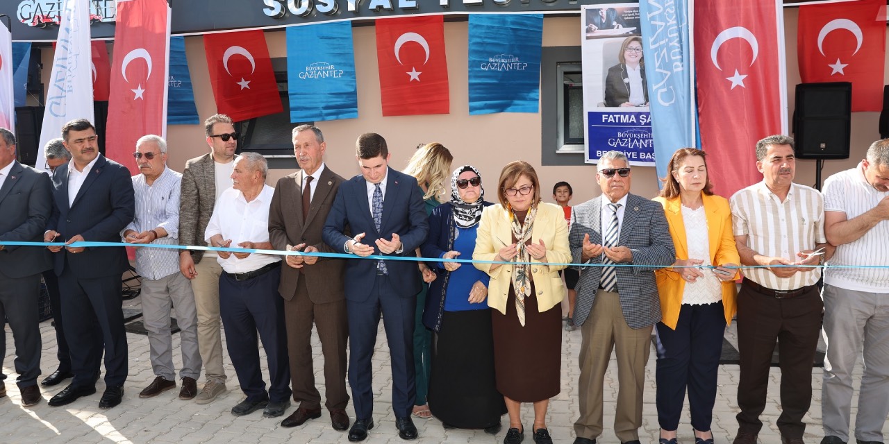 Dero Karacaviran’a Gaziantep ve Oğuzeli iş birliğiyle sosyal tesis