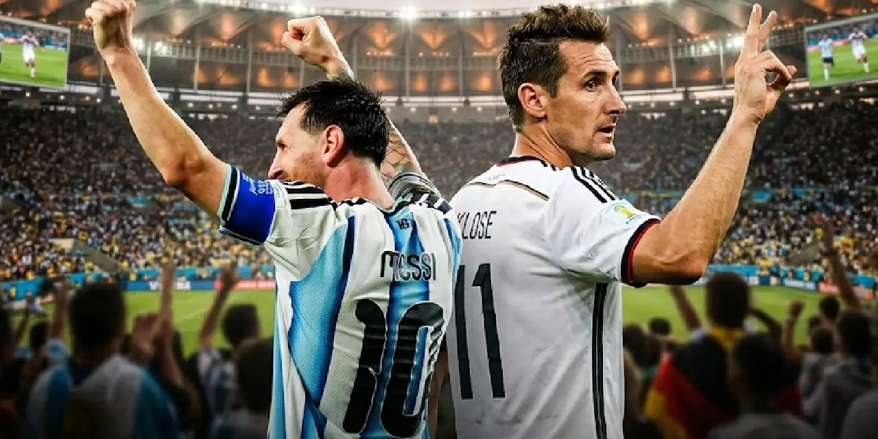 Klose'nin tahtı sallanıyor: Messi rekora ortak oldu