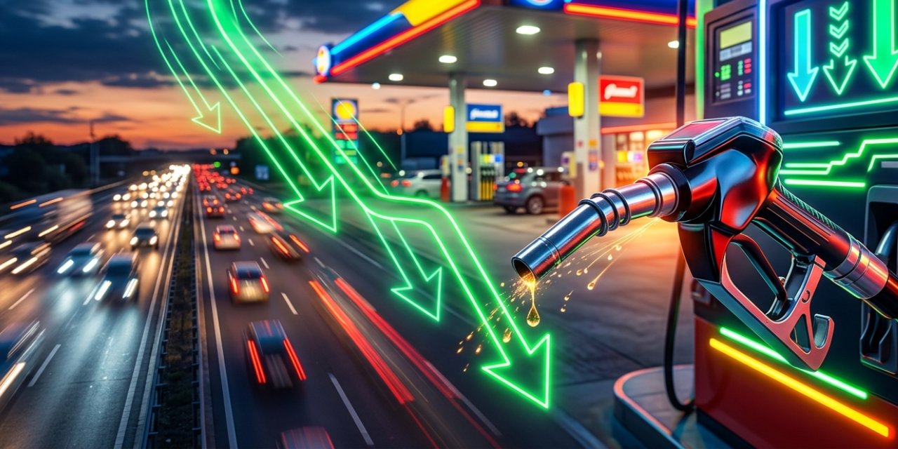 Akaryakıtta indirim fırtınası dinmiyor! Motorine yarın bir dev indirim daha geliyor: İşte yeni fiyatlar