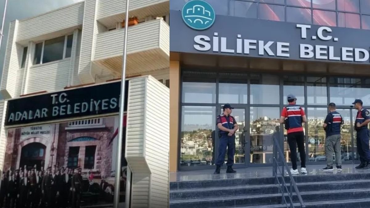 Adalar Belediyesi ve Mersin Silifke Belediyesi'ne operasyon