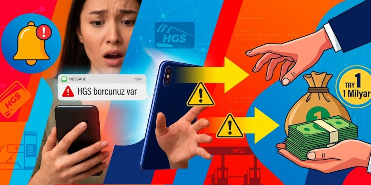 “HGS borcunuz var” mesajına dikkat: 1 milyar liralık vurgun ortaya çıktı