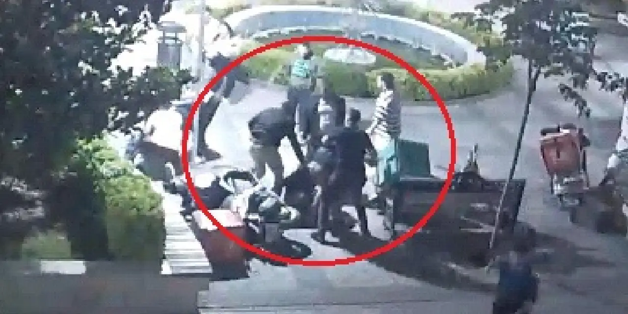 Siparişler gecikince ortalık karıştı: Kuryeler ve iş yeri sahipleri tekme tokat birbirine girdi