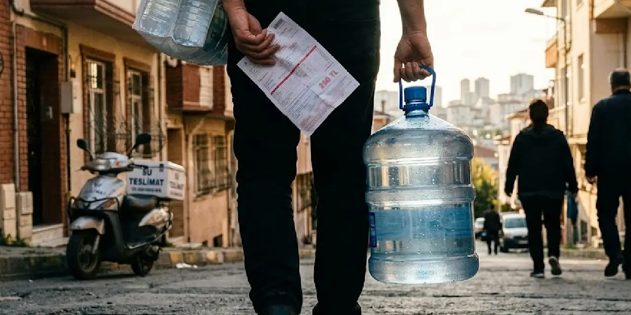 Musluktan akan ateş pahası: Damacana 250 TL'yi gördü, faturalar katlandı