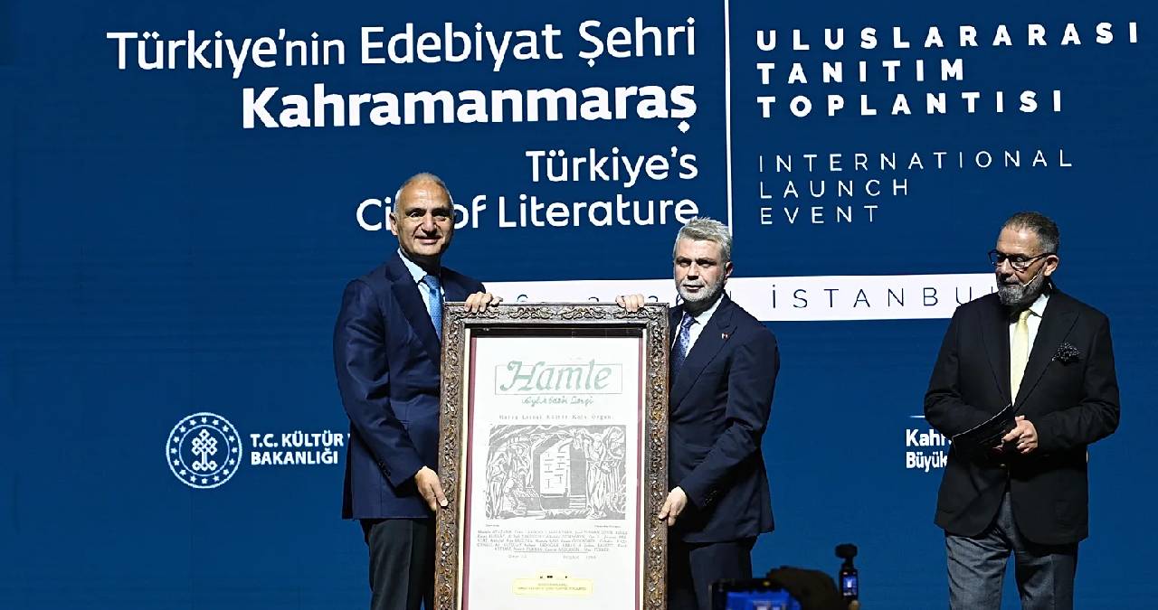 UNESCO Kahramanmaraş’ı ‘Edebiyat Şehri’ ilan etti