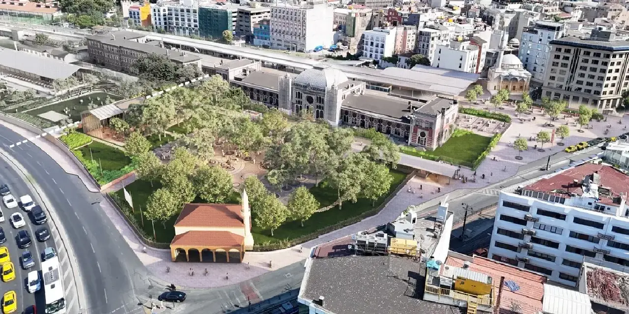 Sirkeci Garı'ndaki restorasyon çalışmaları ilk kez paylaşıldı! Kütüphaneler, tiyatrolar ve sosyal alanlar geliyor