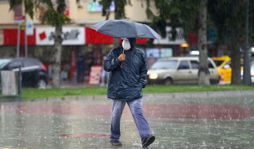 Meteoroloji'den 11 kente sarı kodlu uyarı: Kuvvetli yağışa dikkat!