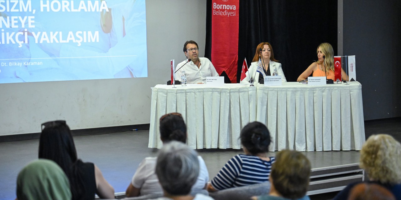 Bornova’da horlama ve uyku apnesi farkındalığı için panel düzenlendi