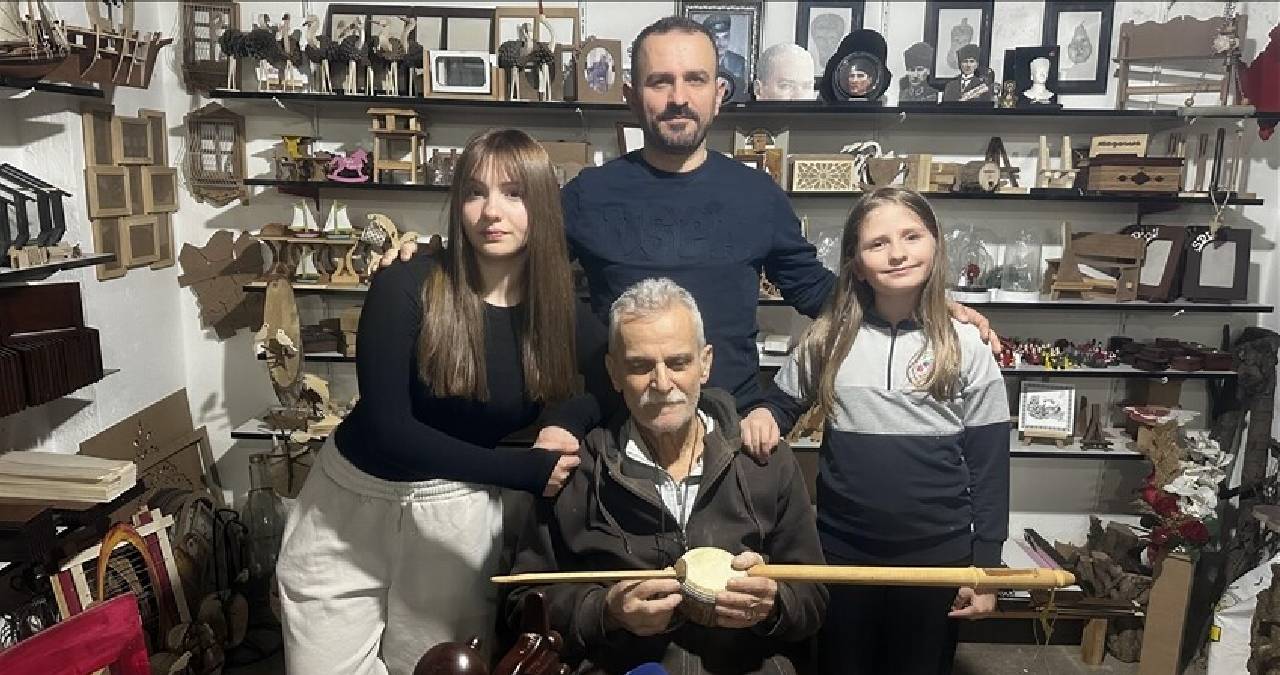 Üç kuşaktır sürdürüyorlar, atıklardan sanat üretiyorlar: Hem doğaya hem ekonomiye katkı sağlanıyor