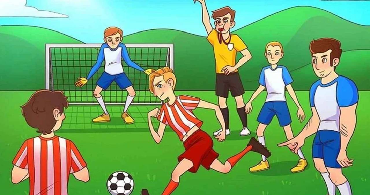 Sadece dikkat profilleri 11 saniyede çözüyor: Futbol sahasındaki akılalmaz mantık hatasını bulabilir misiniz?