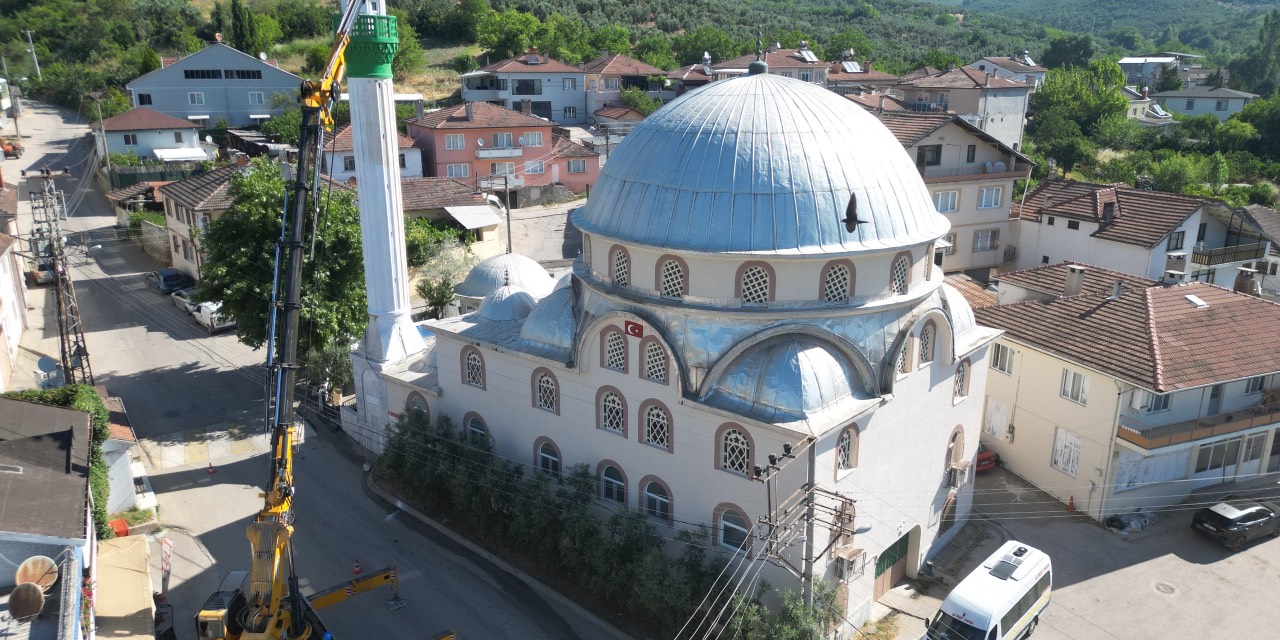 Bursa Büyükşehir Belediyesi’nden ibadethanelere bakım çalışması