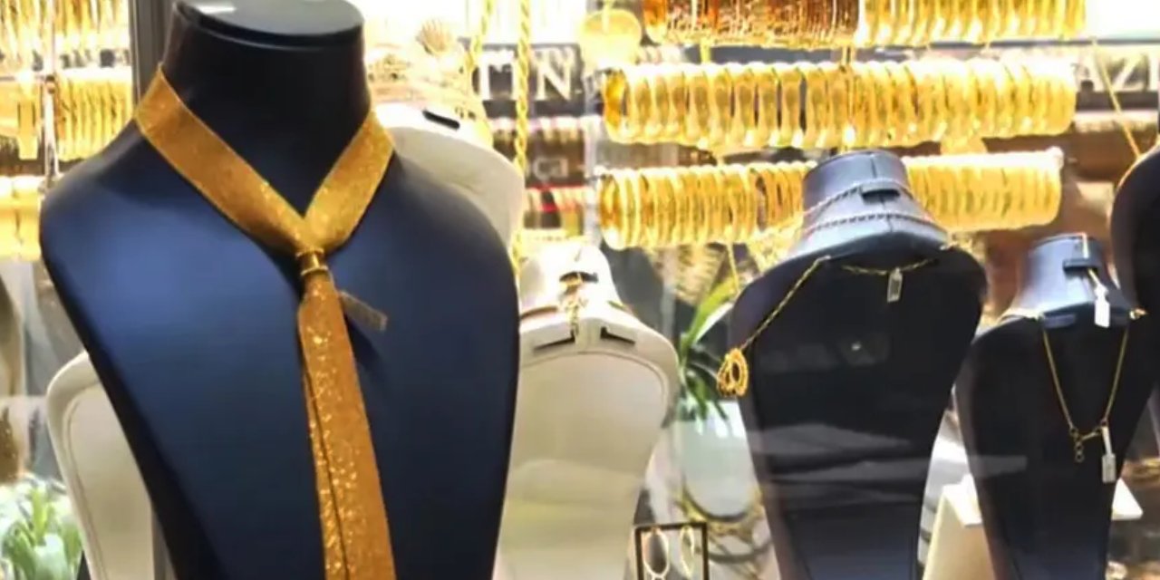 Düğünlerde yeni trend: Altın kravat! Fiyatını duyan şaşkınlığını gizleyemiyor