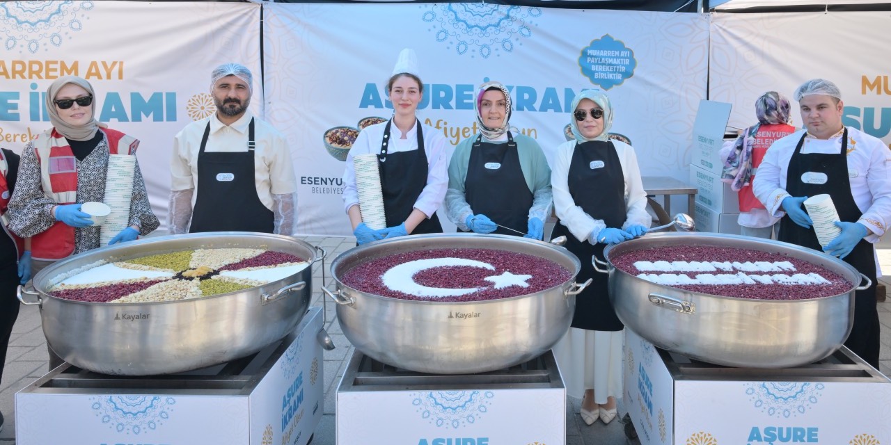 Esenyurt’ta Muharrem ayı dolayısıyla aşure ikramı