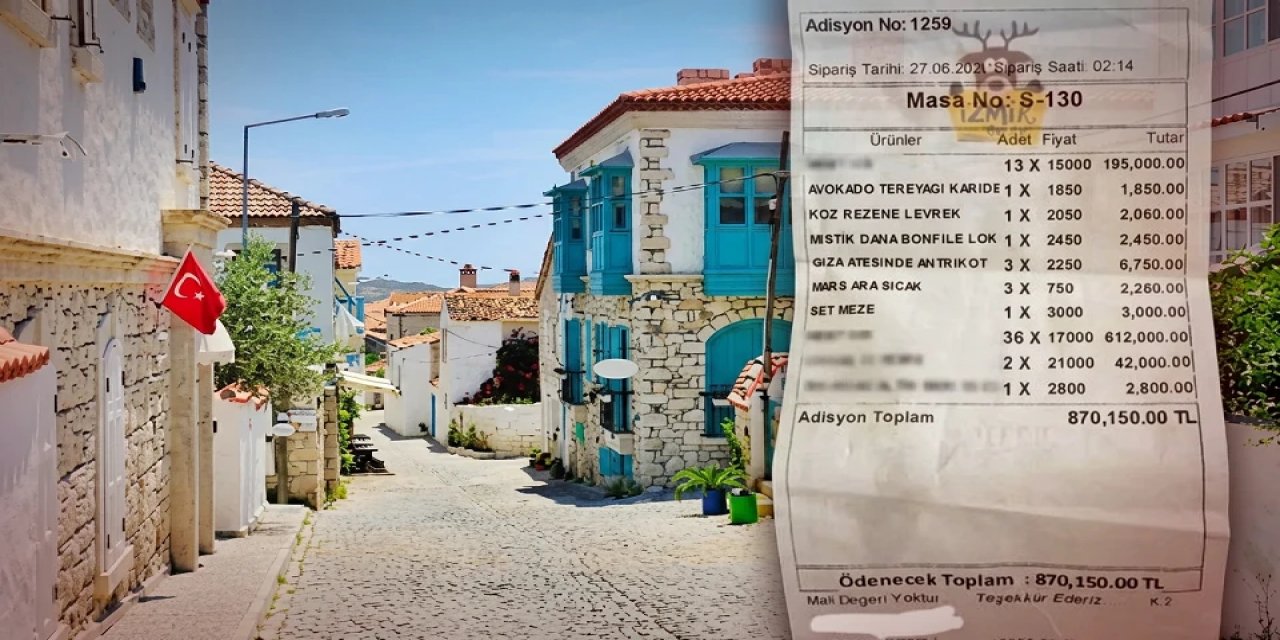 İzmir Çeşme'de araba fiyatına adisyon şoku: Dudak uçuklatan hesap