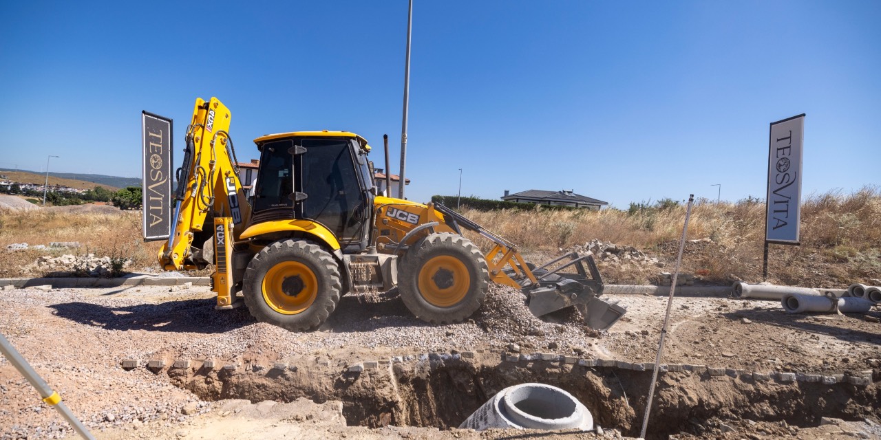 İzmir Seferihisar’da 140 milyon liralık altyapı çalışması sürüyor