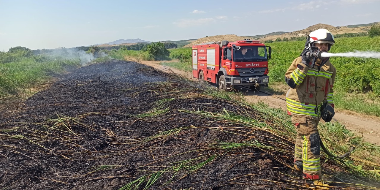 Manisa’da son 24 saatte 50 yangına müdahale edildi