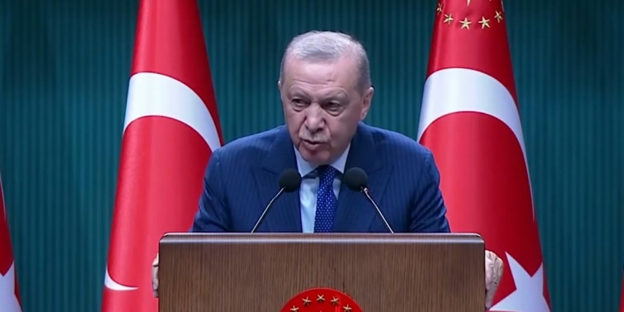 Cumhurbaşkanı Erdoğan'dan Kabine Toplantısı sonrası kritik açıklamalar