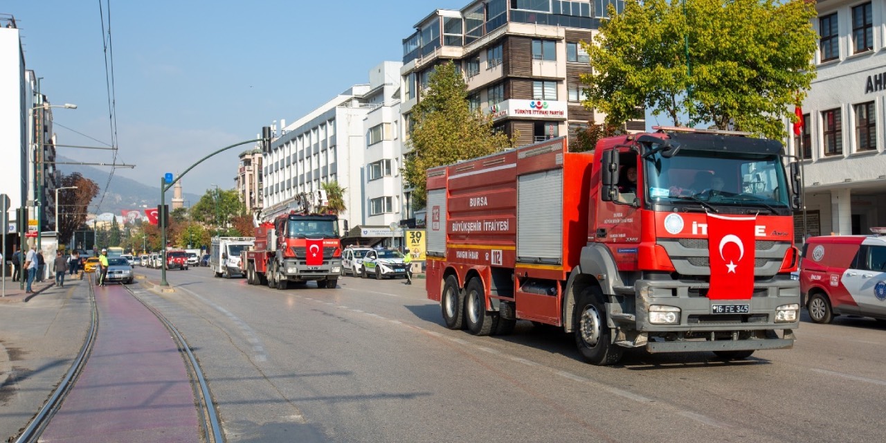 Bursa Büyükşehir İtfaiyesi kadrosunu güçlendiriyor