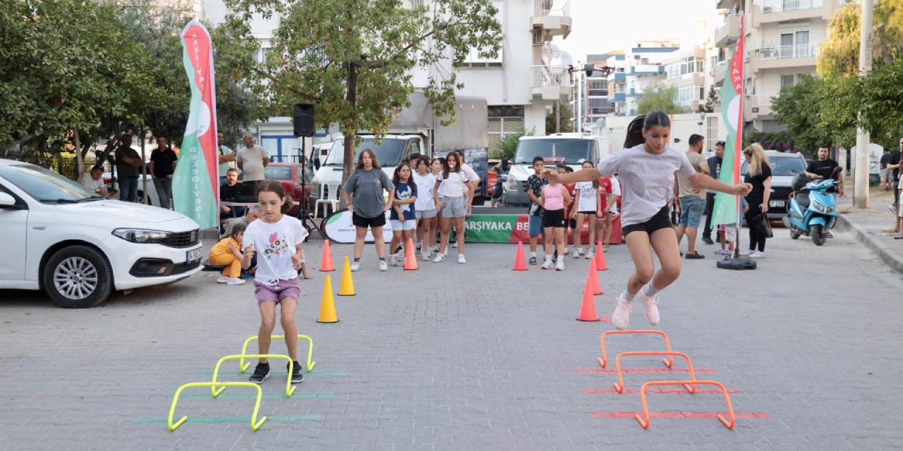 Karşıyaka’da “Sokak Senin Mahalle Olimpiyatları” başladı