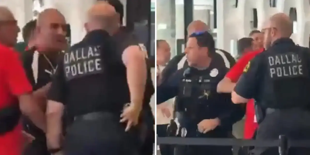 Dünya Kupası'nda Mısır Milli Takımı ile polis birbirine girdi