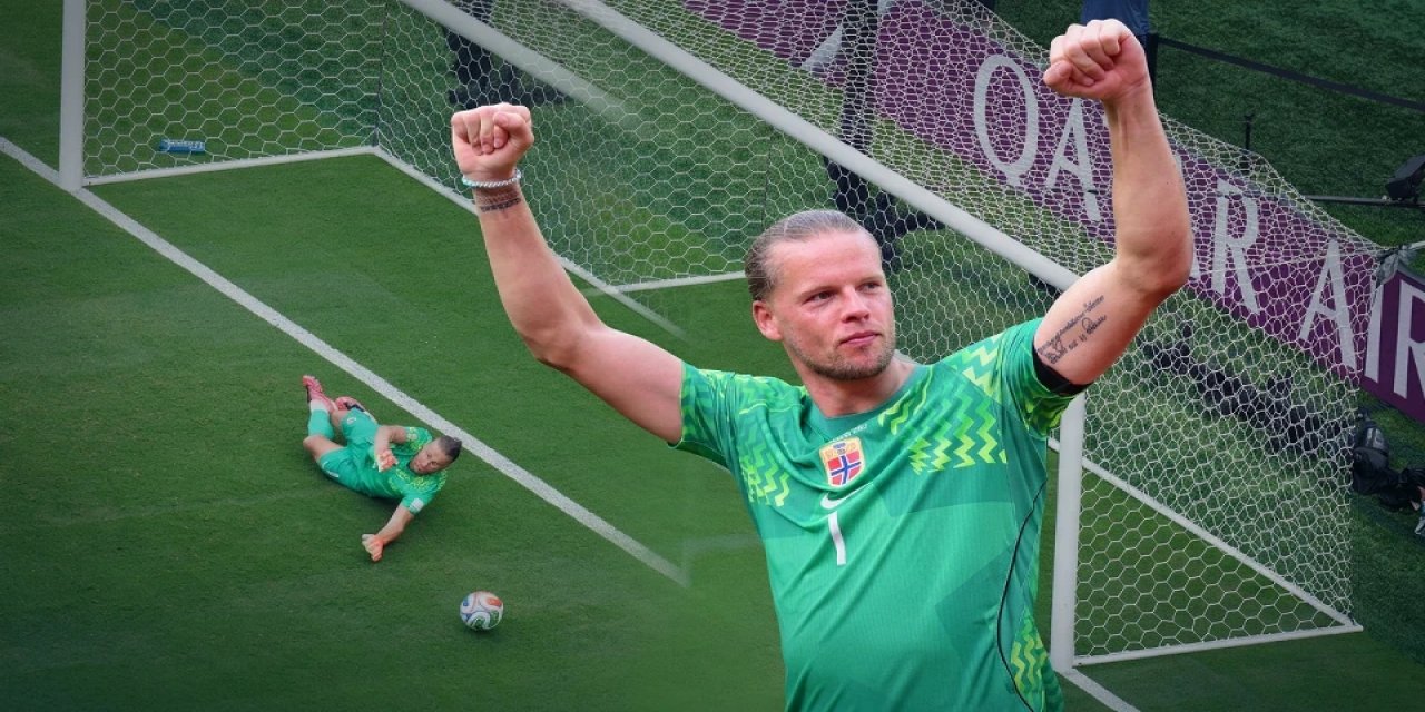 Brezilya-Norveç maçında Orjan Nyland tarih yazdı! Kimse bunu beklemiyordu