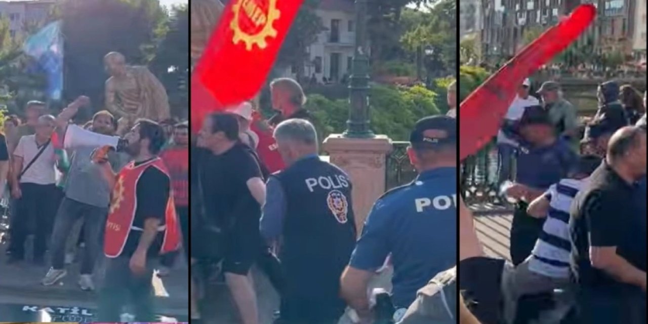 Eskişehir'de NATO protestosuna polis müdahalesi: 15 gözaltı