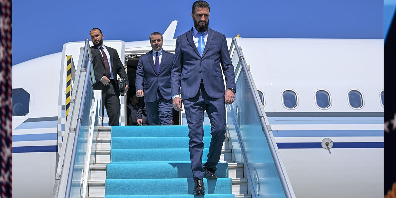 Suriye Cumhurbaşkanı Ahmed Şara Ankara'da! NATO Zirvesine katılıyor