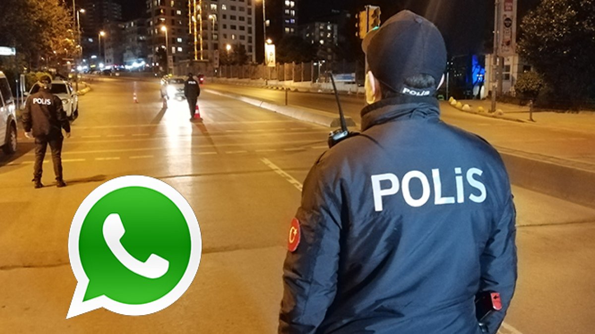 Asayiş noktalarını Whatsapp'ta paylaşan 12 şüpheli gözaltında
