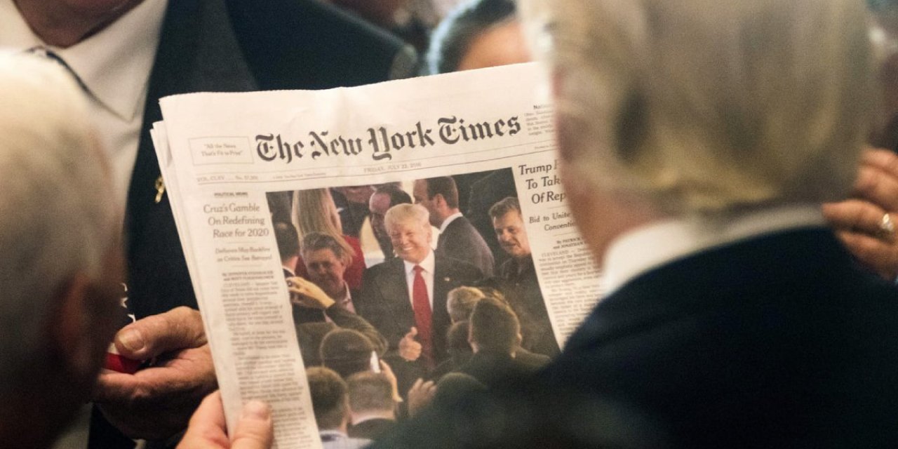 NYT, Trump'la Ankara uçuşu yüzünden davalık oldu: Muhabirlerin evine mahkeme celbi gitti