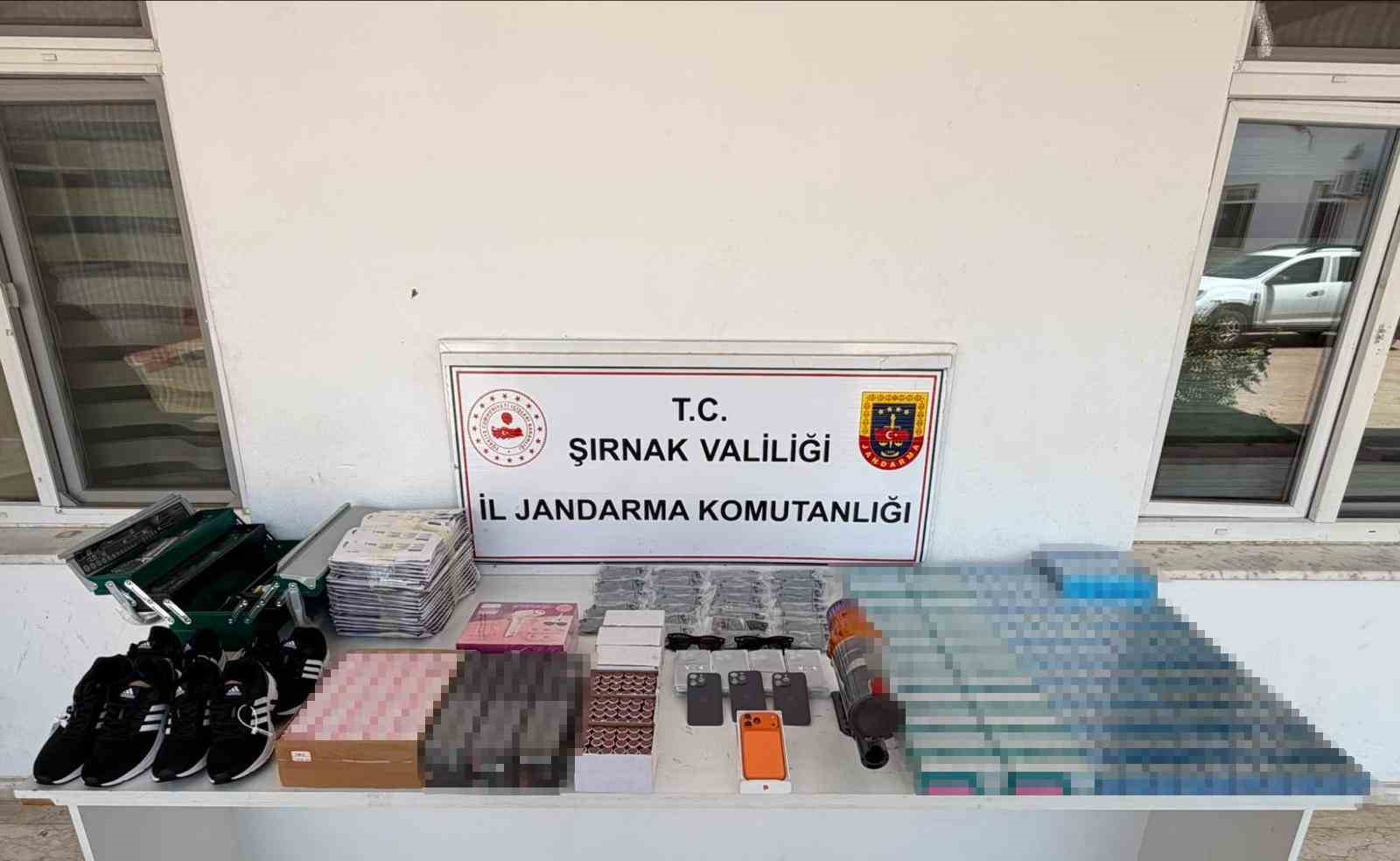 Şırnak'ta dev kaçakçılık operasyonu