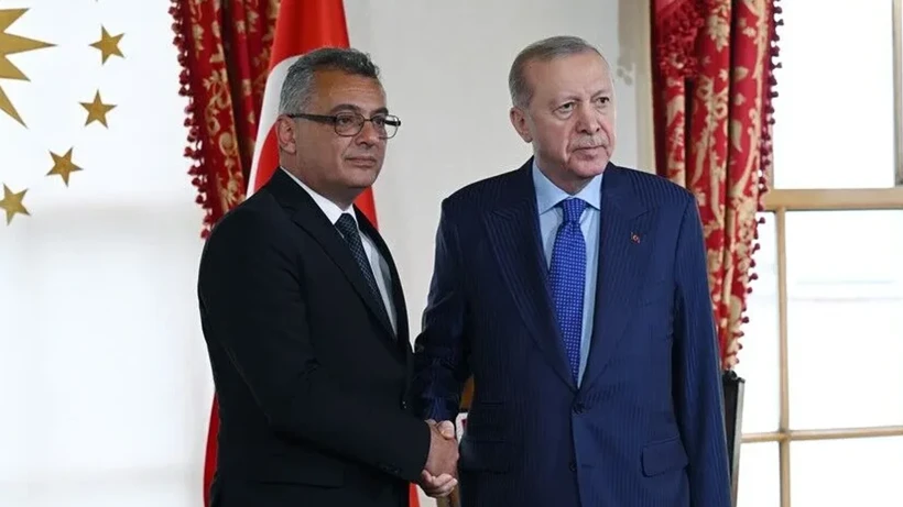 Cumhurbaşkanı Erdoğan'dan KKTC Cumhurbaşkanı'na geçmiş olsun telefonu