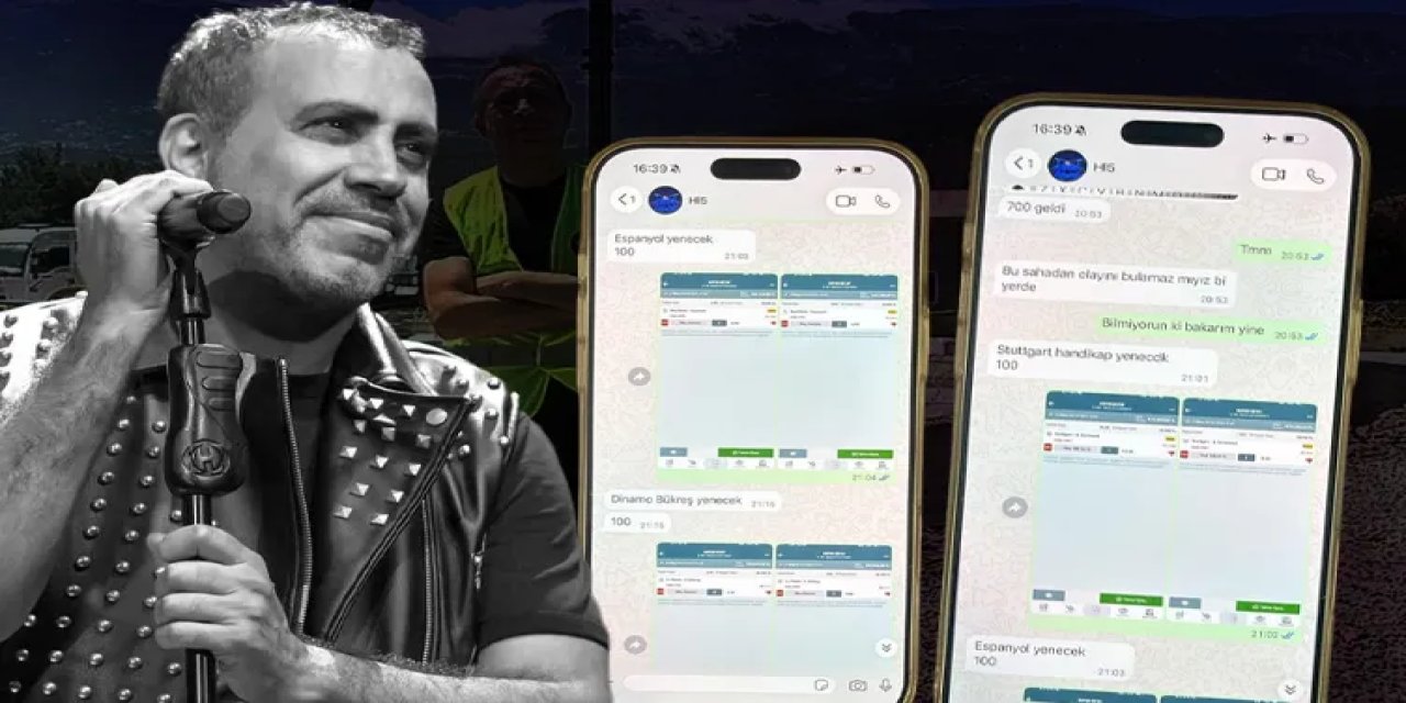 Ahbap soruşturmasında Haluk Levent ile yardımcısının bahis yazışmaları ortaya çıktı