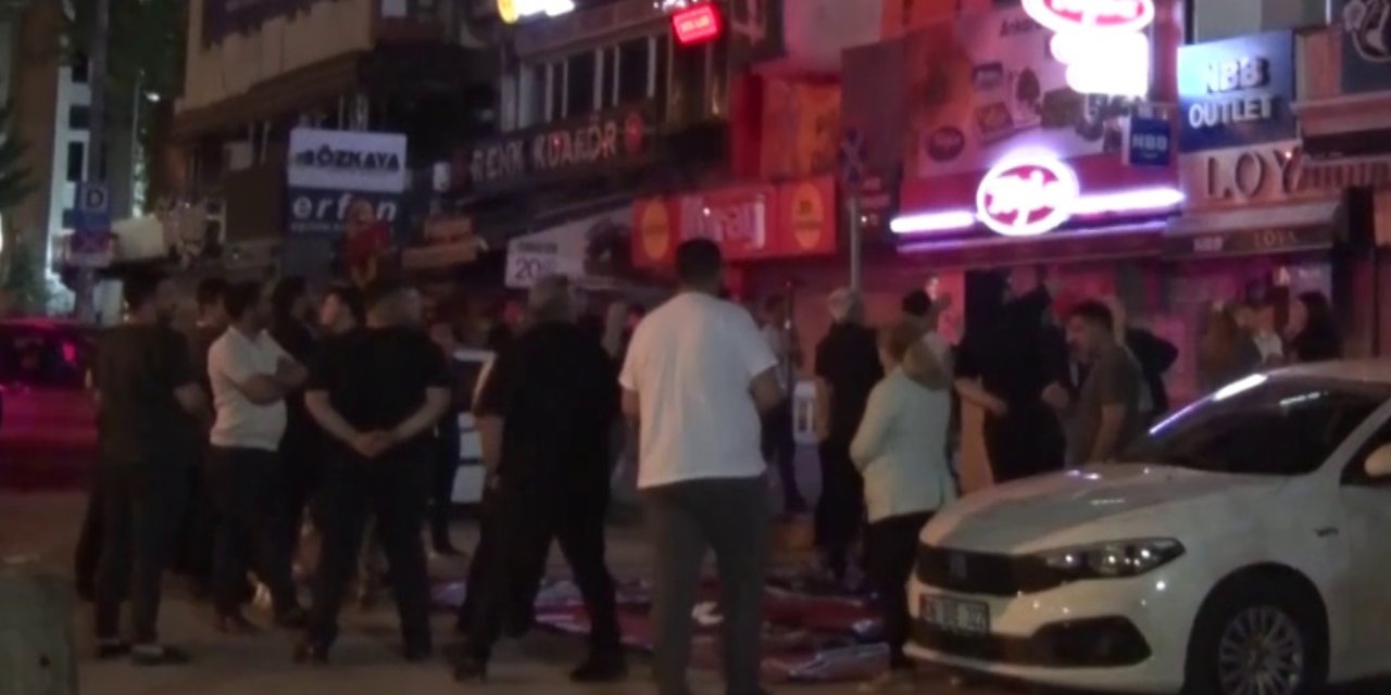 CHP Ankara İl Başkanlığı'nda gece yarısı gerginliği! Polis müdahale etti