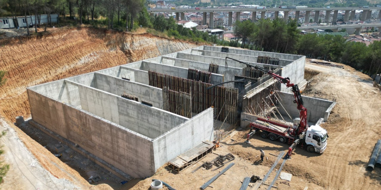 Bursa’da Demirtaş’a 10 bin metreküplük yeni içme suyu deposu